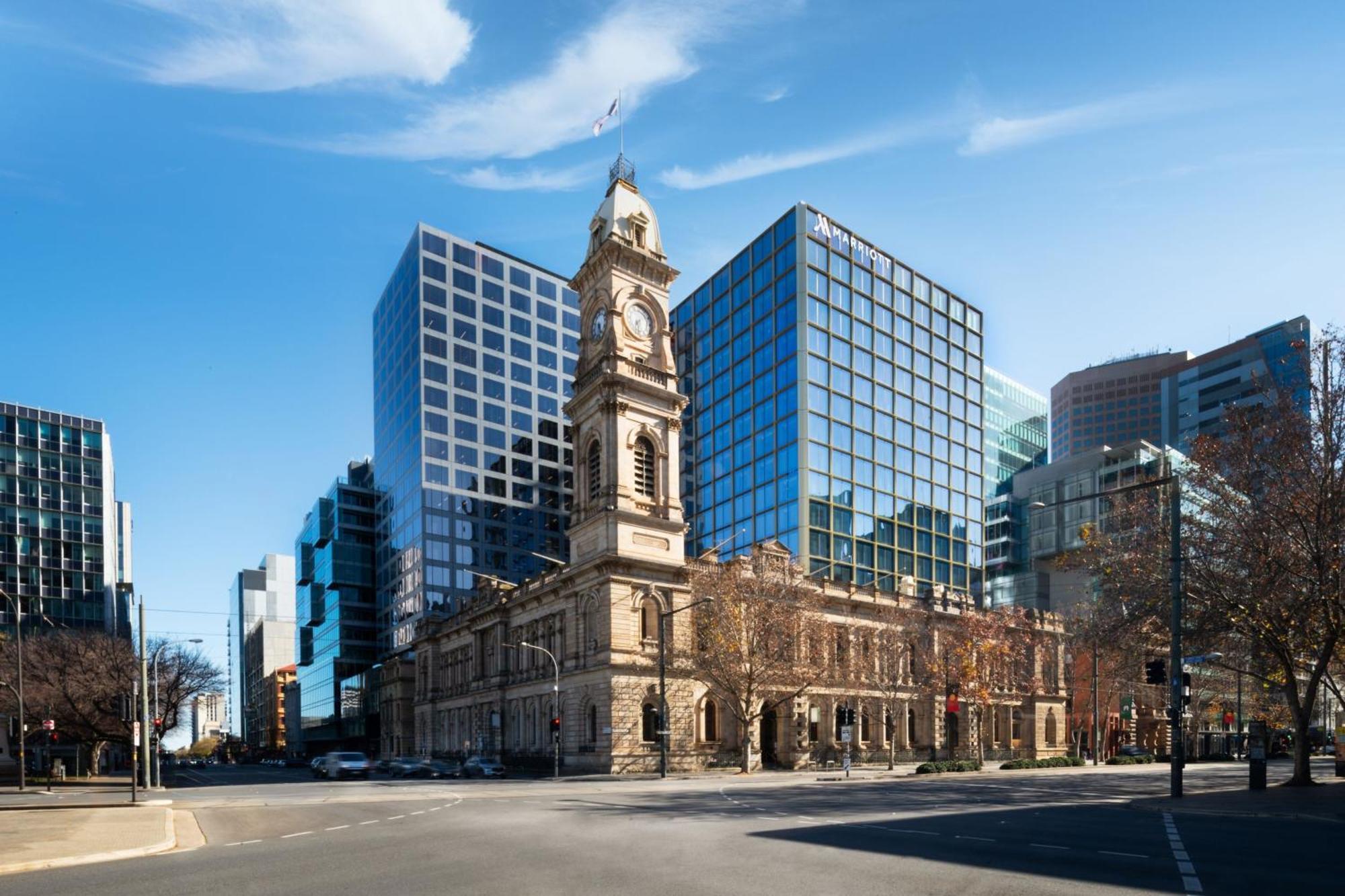 Adelaide Marriott Hotel Exterior foto