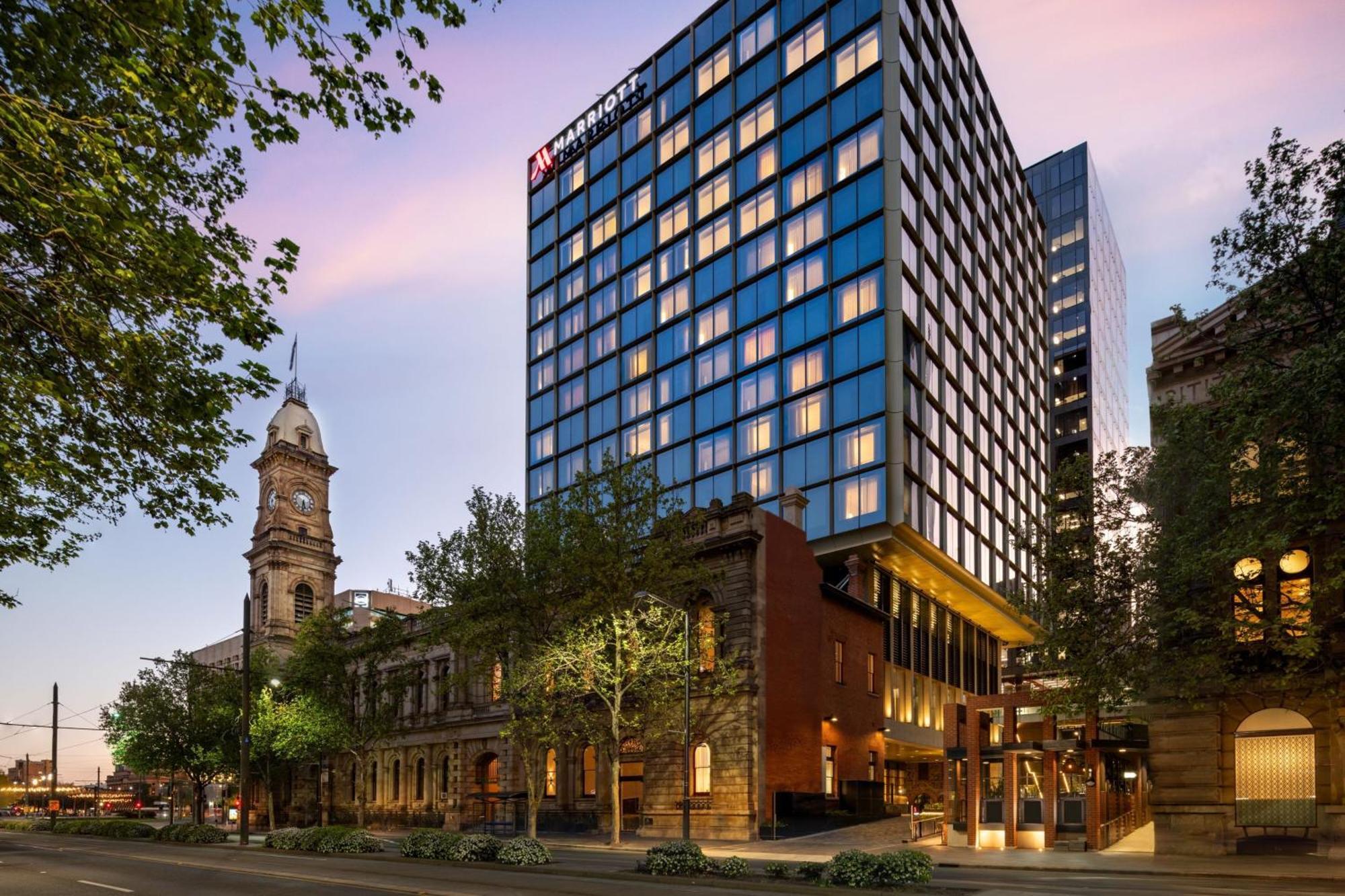 Adelaide Marriott Hotel Exterior foto